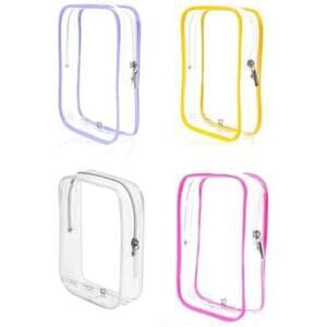 4 Pack TSA Approved Clear Toiletry Bags